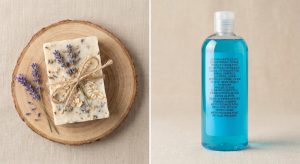 Vergleich von Naturseife und Duschgel - natürliche Alternative zu chemischem Duschgel